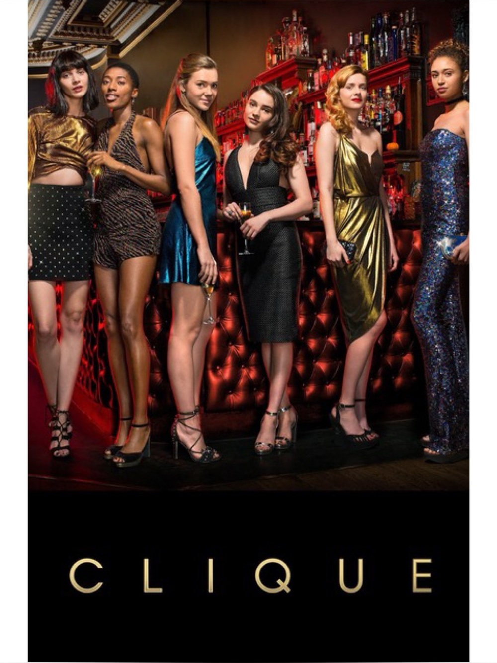 Clique seasons 1-2 DVD MOD made on demand